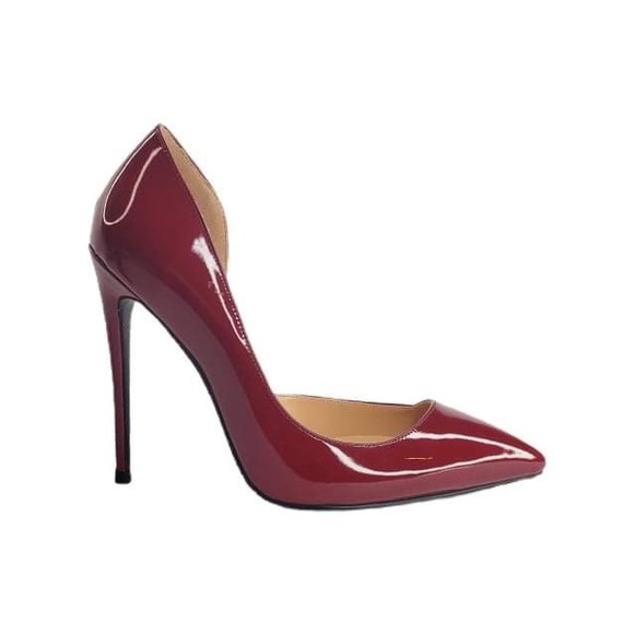 Deep Red heels - Picture 3 of 3